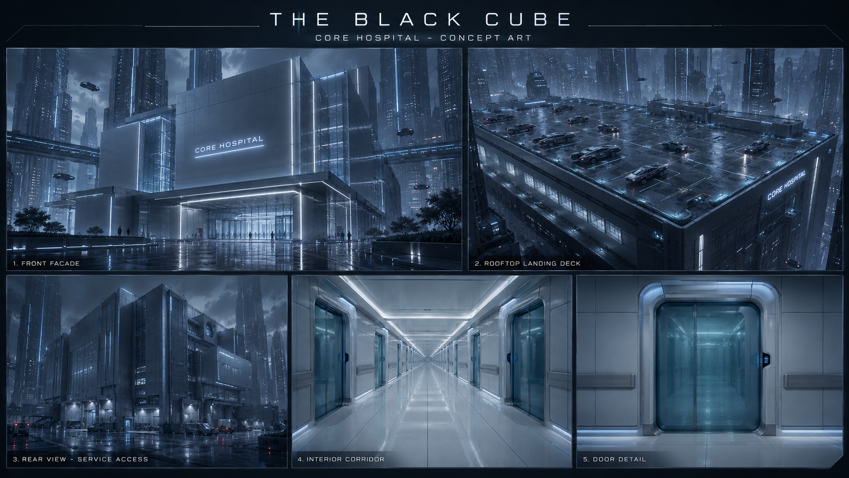 Core Hospital location concept art.