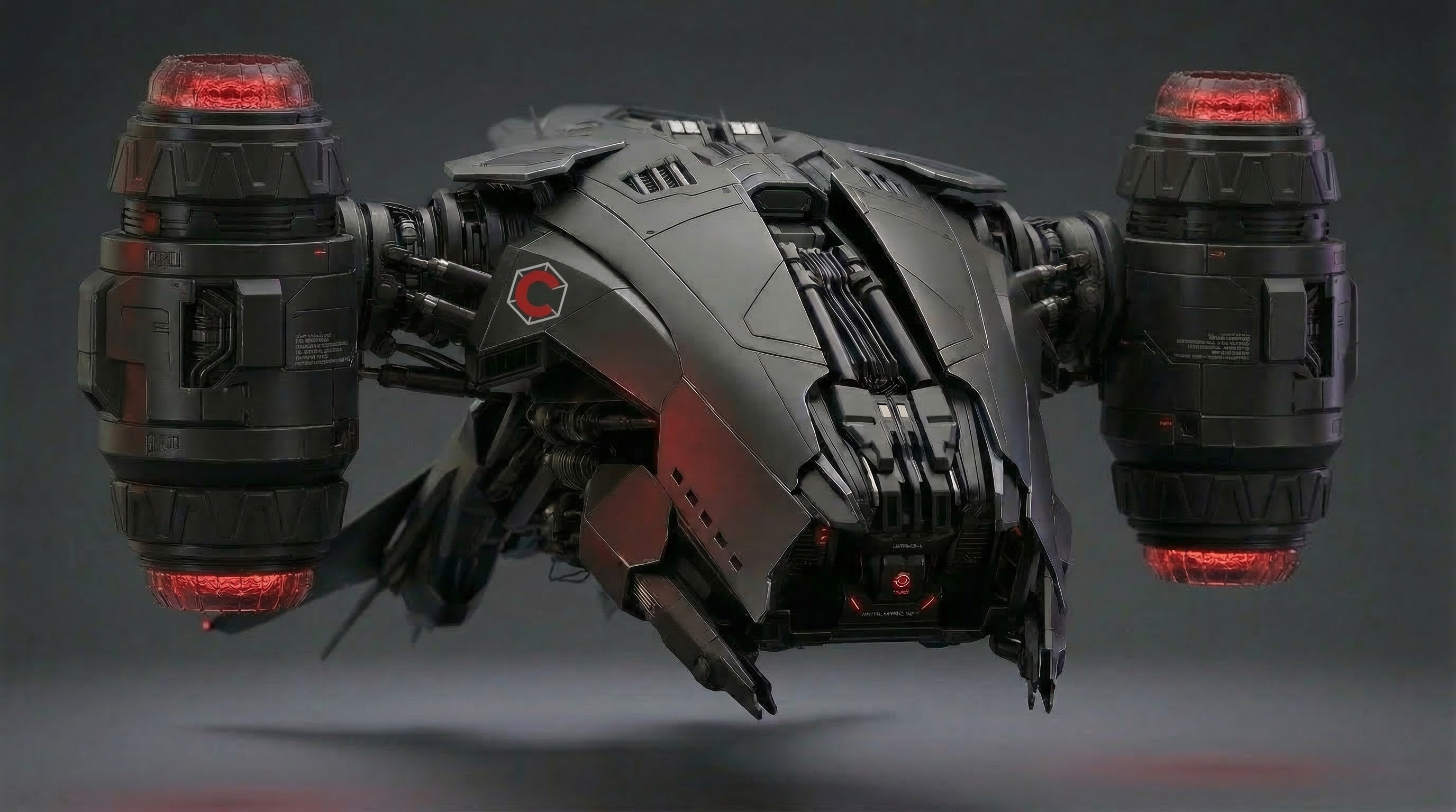 Drone front view.