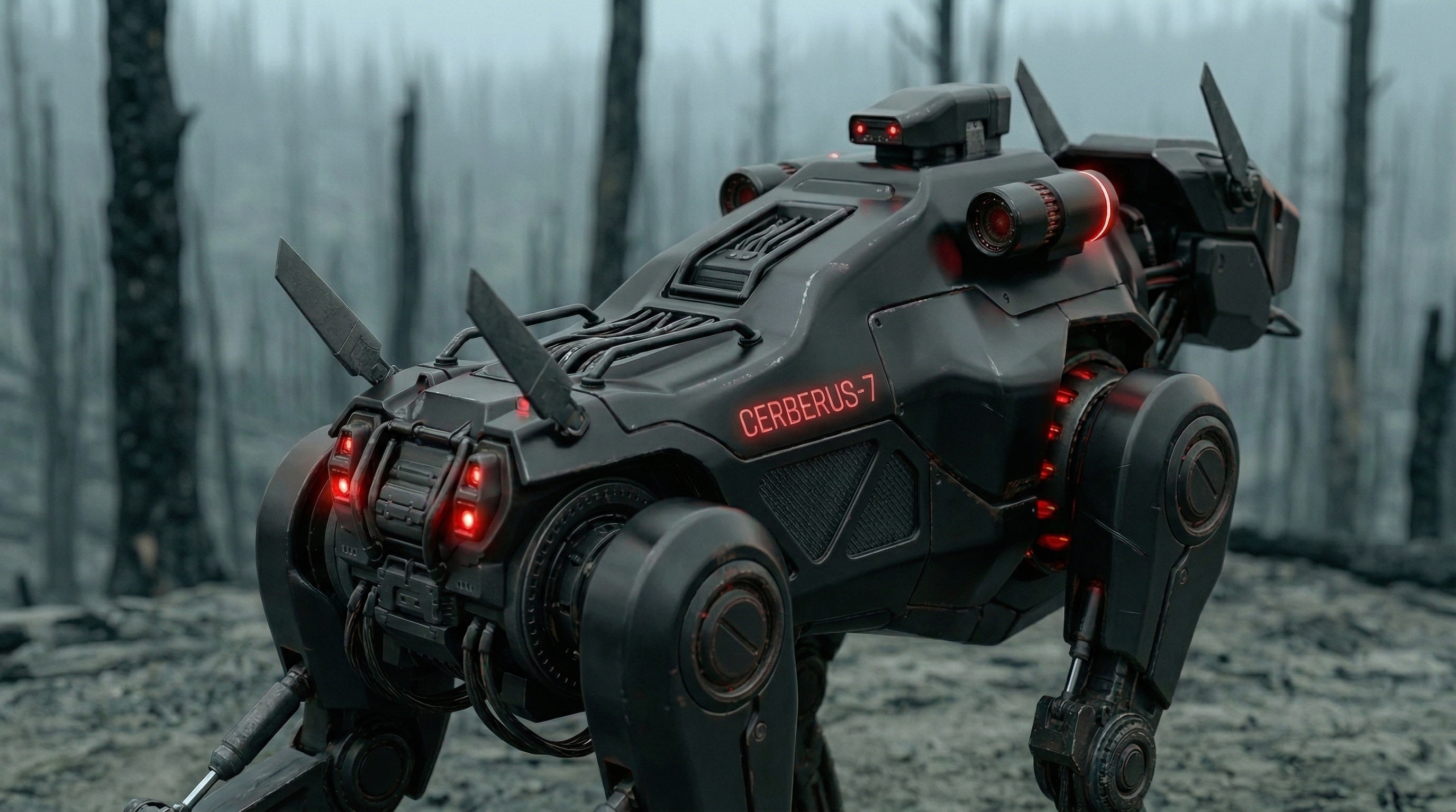 Cerberus-7 angle view.