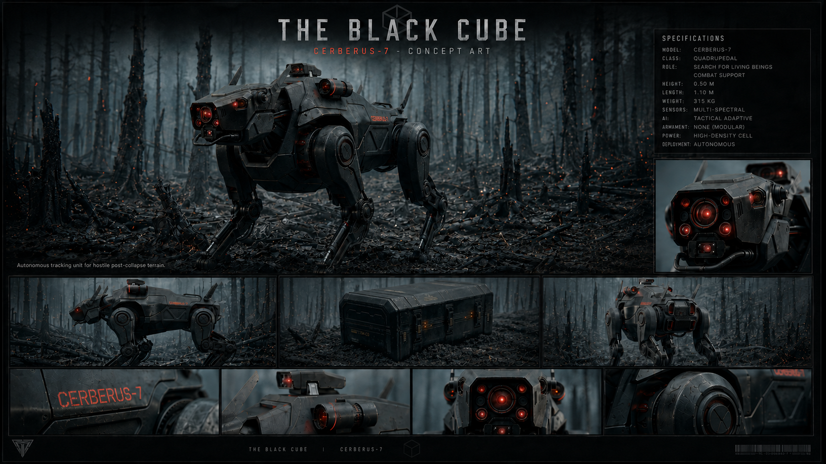Cerberus-7 concept board.