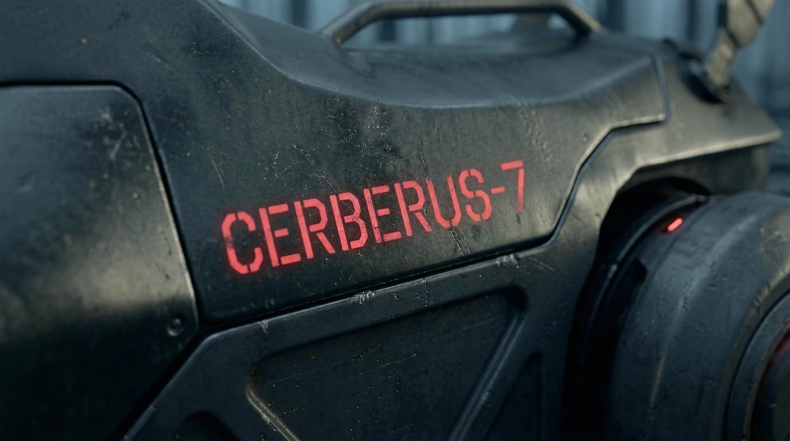 Cerberus-7 marking detail.